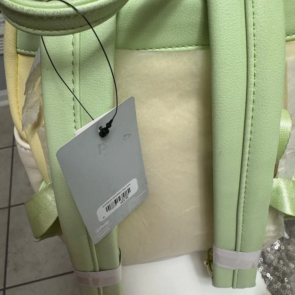 Rare Loungefly x Top Knot Disney Tinker Bell Mini Backpack – NWT  with Faux Fur - Picture 8 of 8